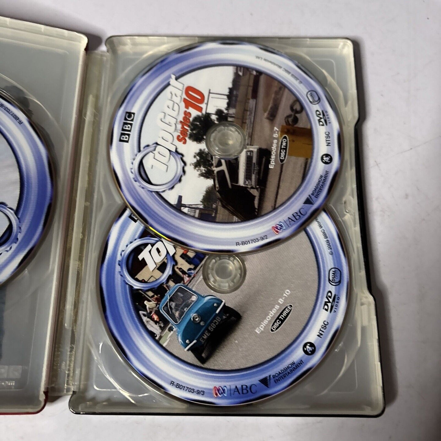 BBC Top Gear : Series 10 - Steelbook Limited Edition (DVD, 2008) Region 4