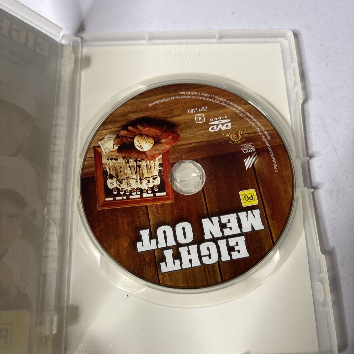 Eight Men Out (DVD, 1989) John Cusack, Charlie Sheen Region 4