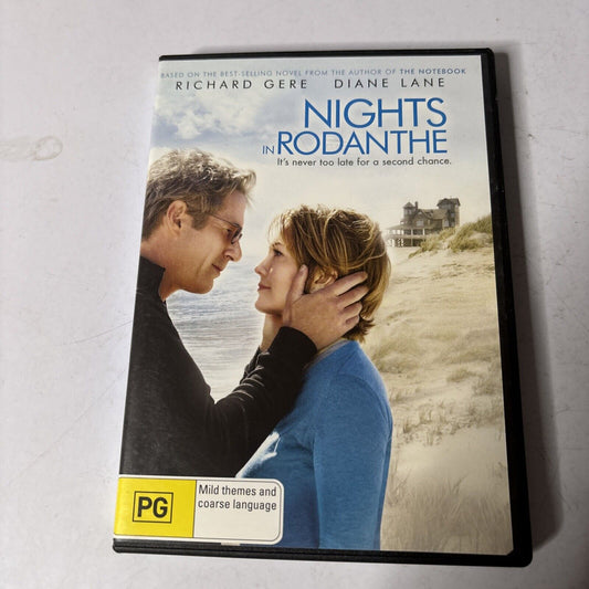 Nights in Rodanthe (DVD, 2008) Richard Gere, Diane Lane Region 4