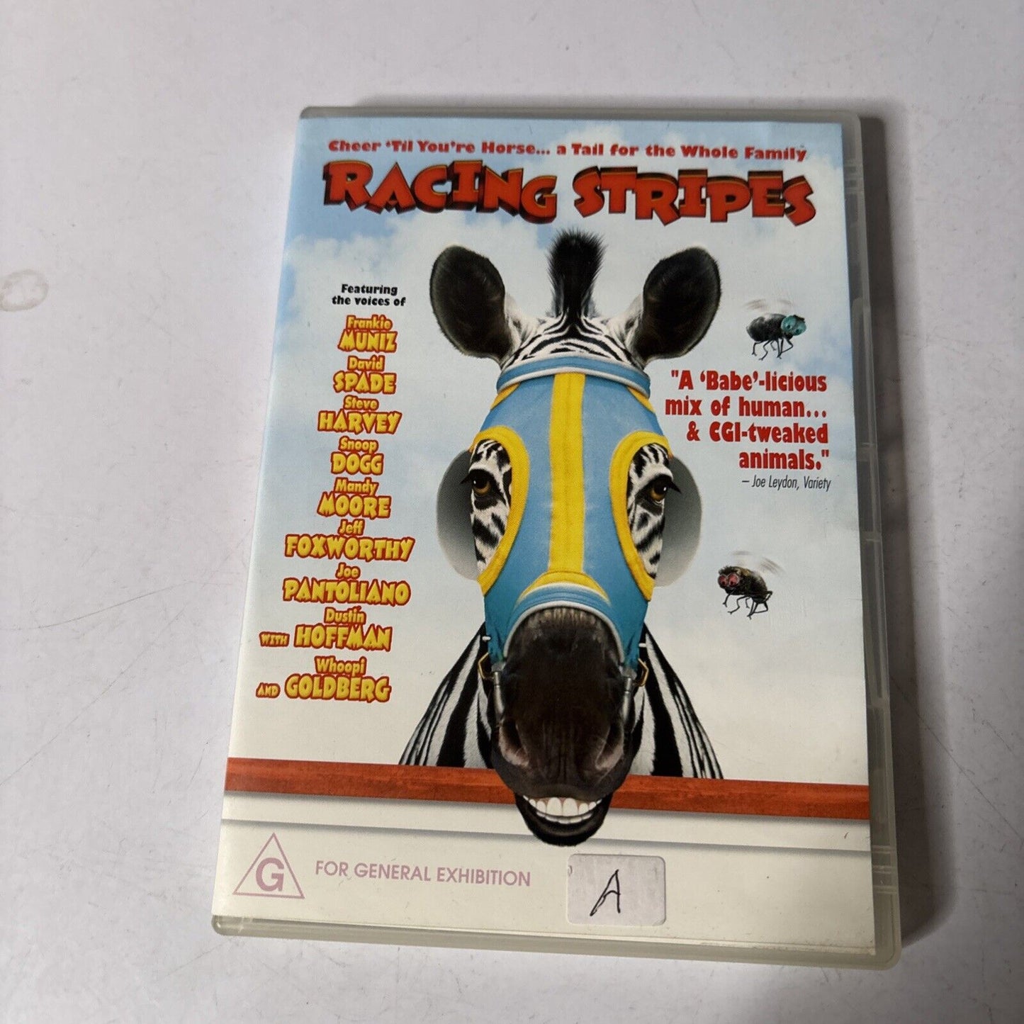 Racing Stripes (DVD, 2005) David Spade, Frankie Muniz Region 4
