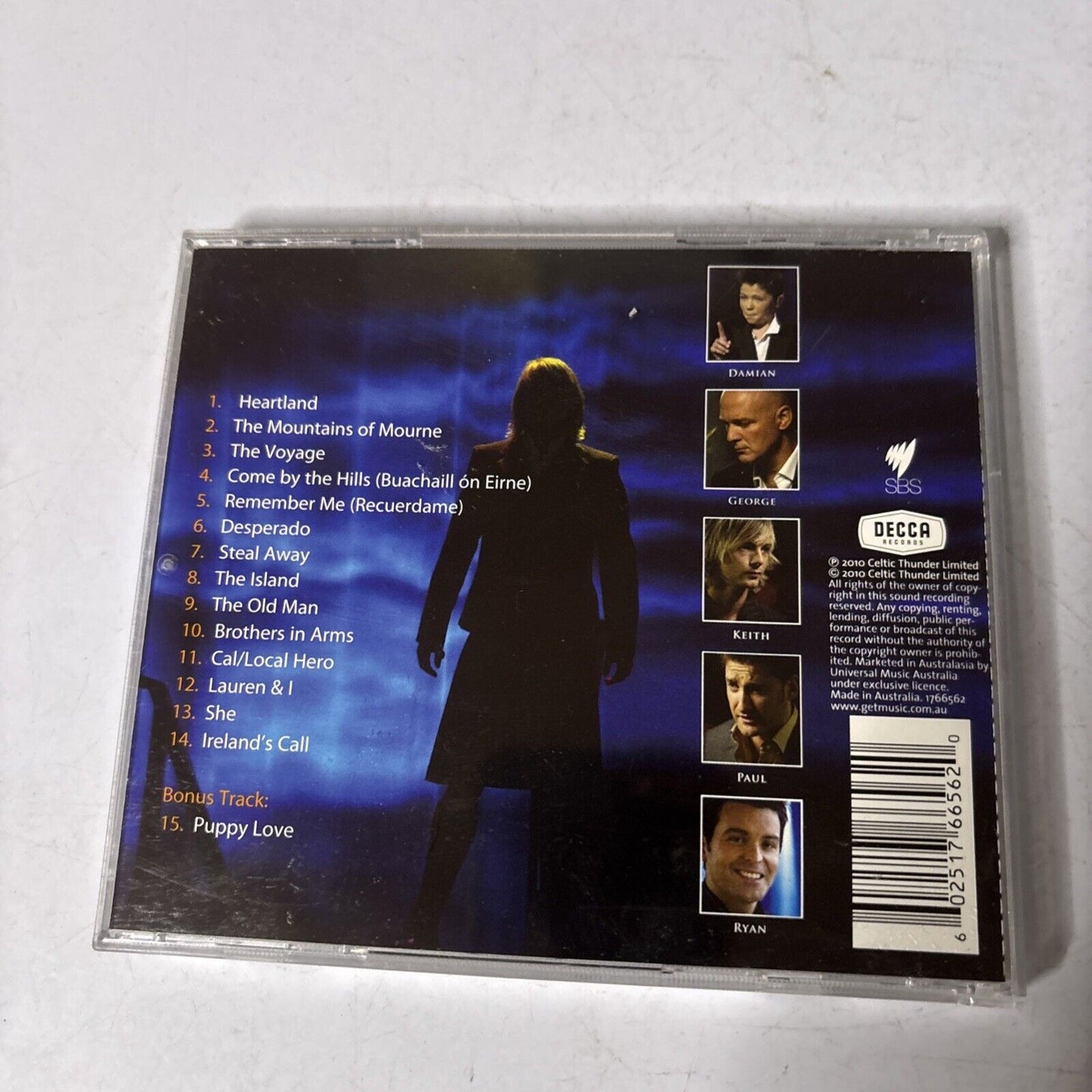 Celtic Thunder - Show (CD, 2008)