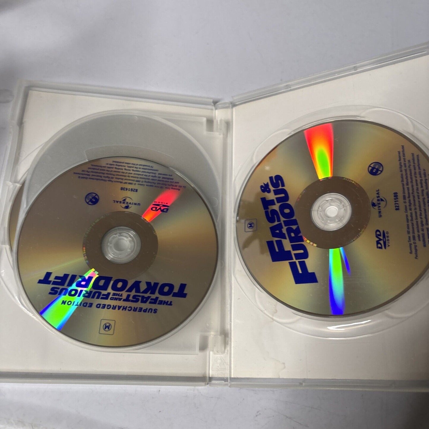 The Fast & The Furious / 2 Fast 2 Furious / Fast & Furious / Tokyo Drift DVD