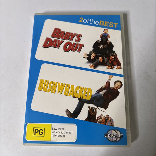 Bushwhacked / Baby's Day Out (DVD) Daniel Stern  Region 4