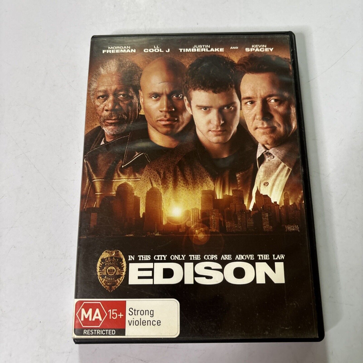 Edison (DVD, 2005) Morgan Freeman, Justin Timberlake, Kevin Spacey Region 4