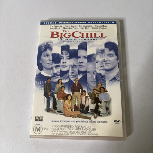 The Big Chill (DVD, 1983) Kevin Kline, Glenn Close Region 4
