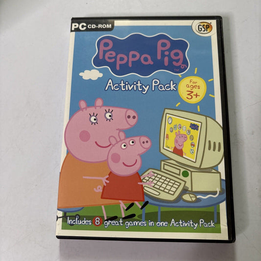 Peppa Pig Activity Pack (PC, 2006) PC Game CDROM