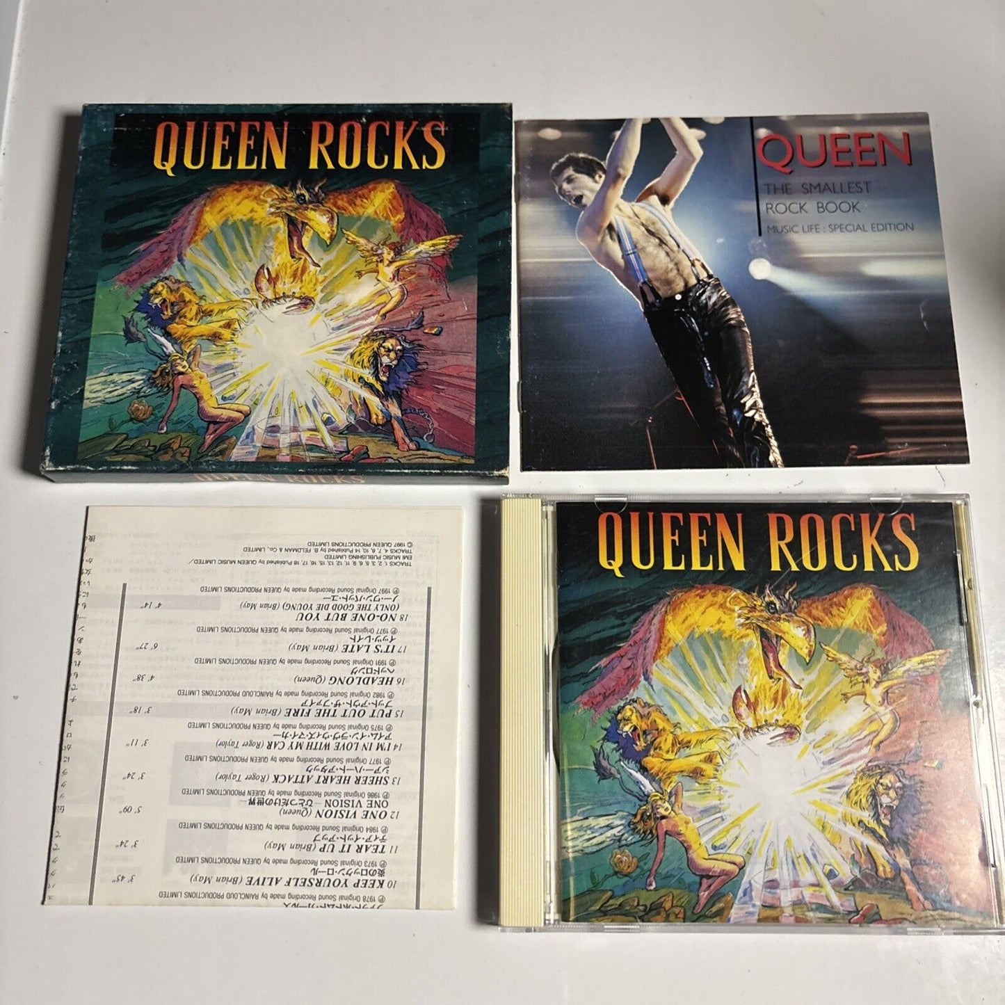 Queen - Queen Rocks (CD, 1997) Japan tocp-50357