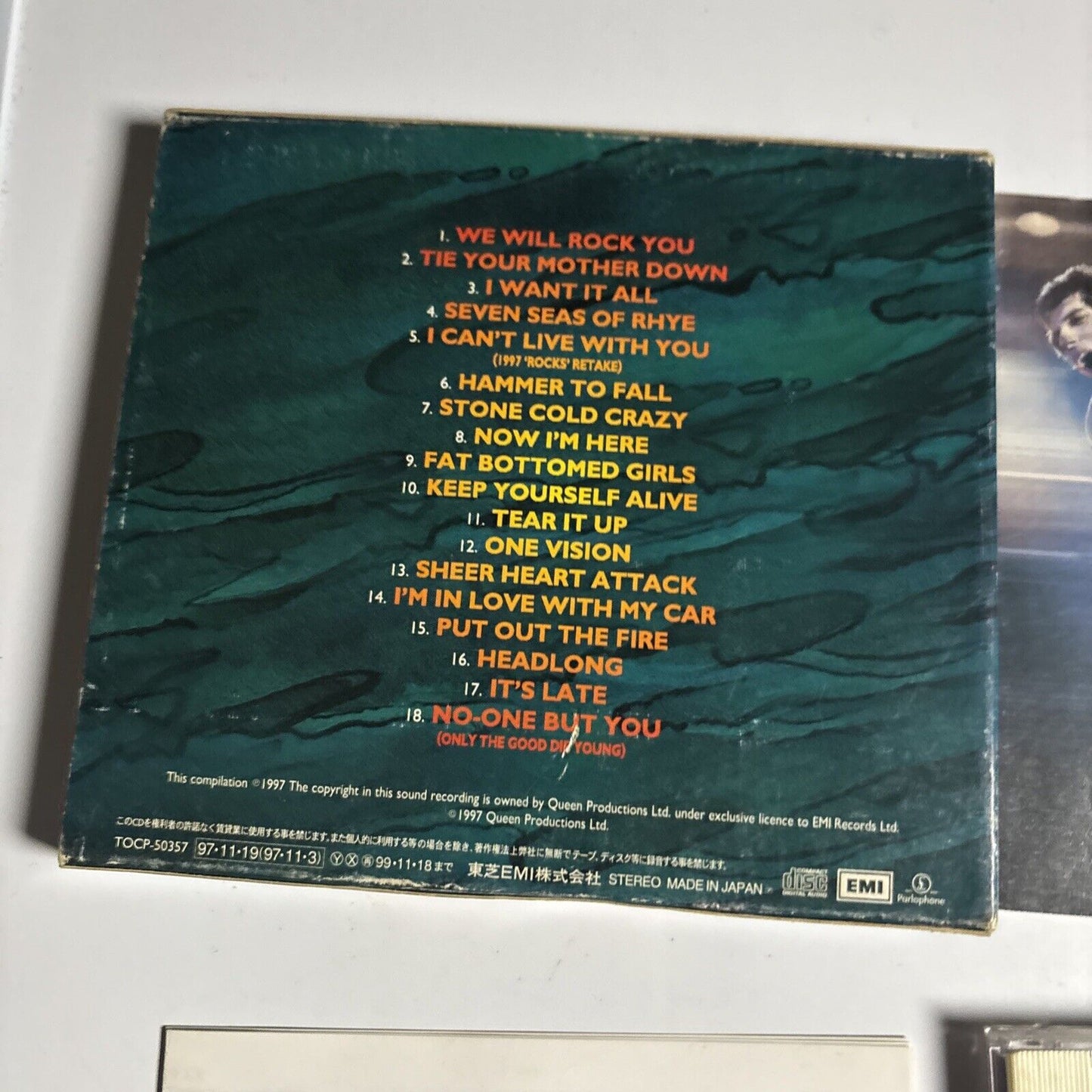 Queen - Queen Rocks (CD, 1997) Japan tocp-50357
