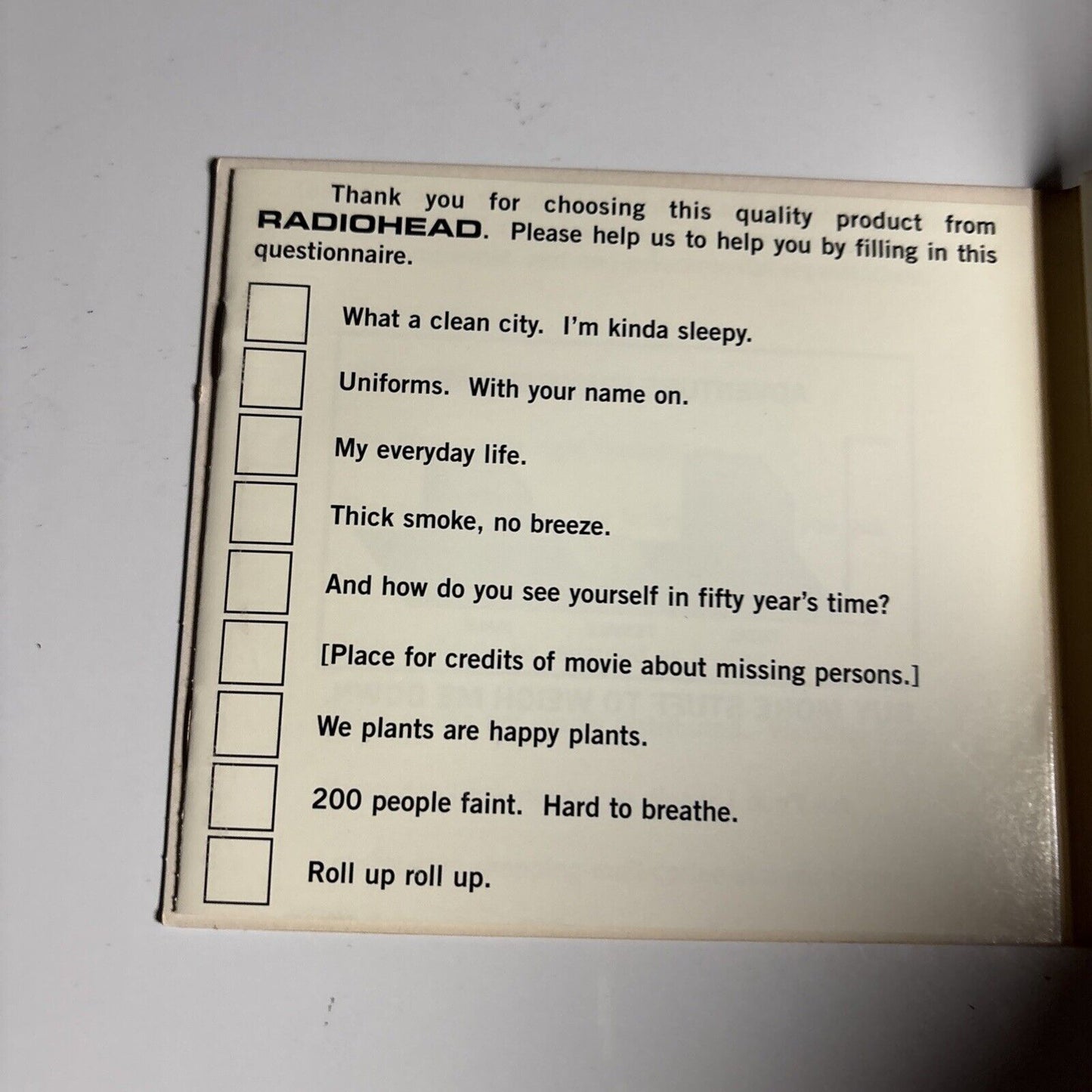 Radiohead – Airbag / How Am I Driving? (CD, 1998)  C2 7243 8 58701 2 5 Digipack