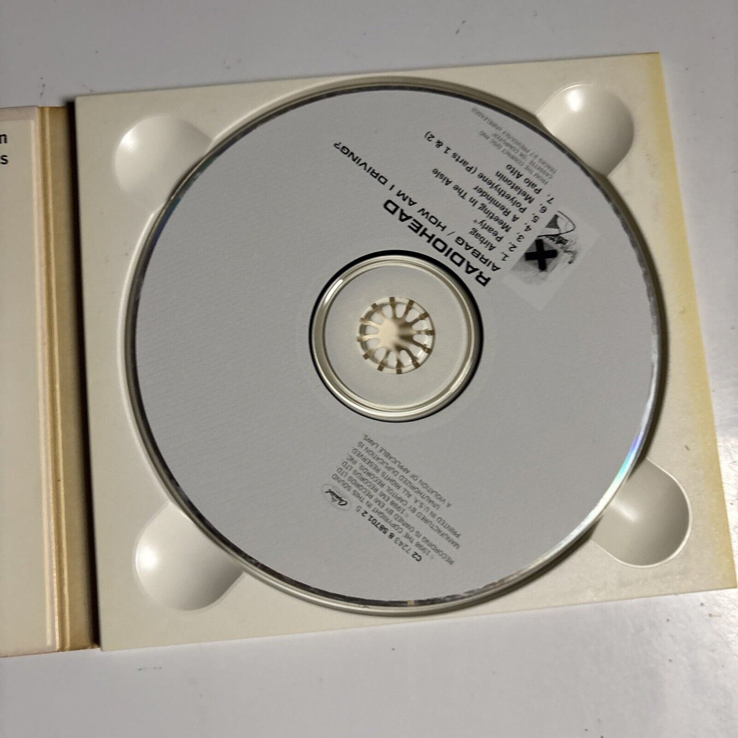 Radiohead – Airbag / How Am I Driving? (CD, 1998)  C2 7243 8 58701 2 5 Digipack