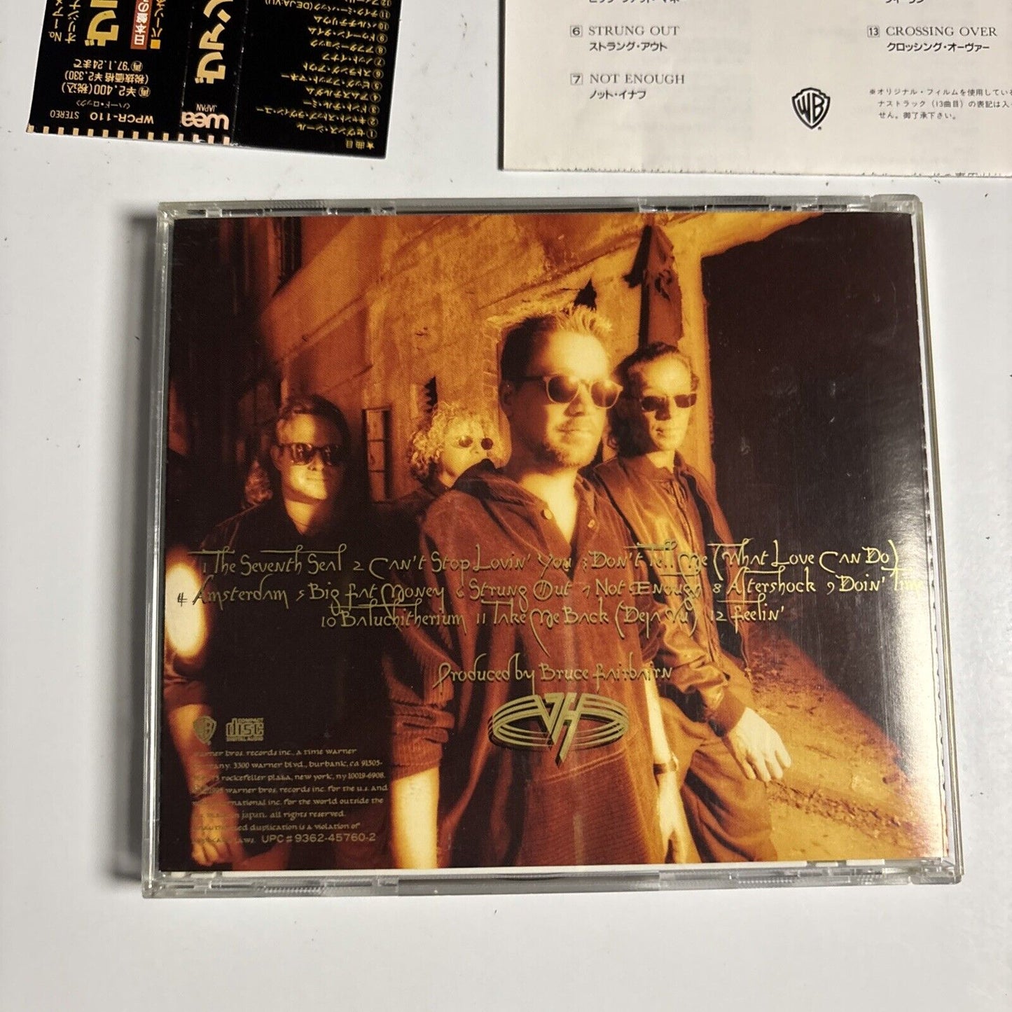 Van Halen – Balance (CD, 1995) Japan wpcr-110 obi, Japan Bonus Track