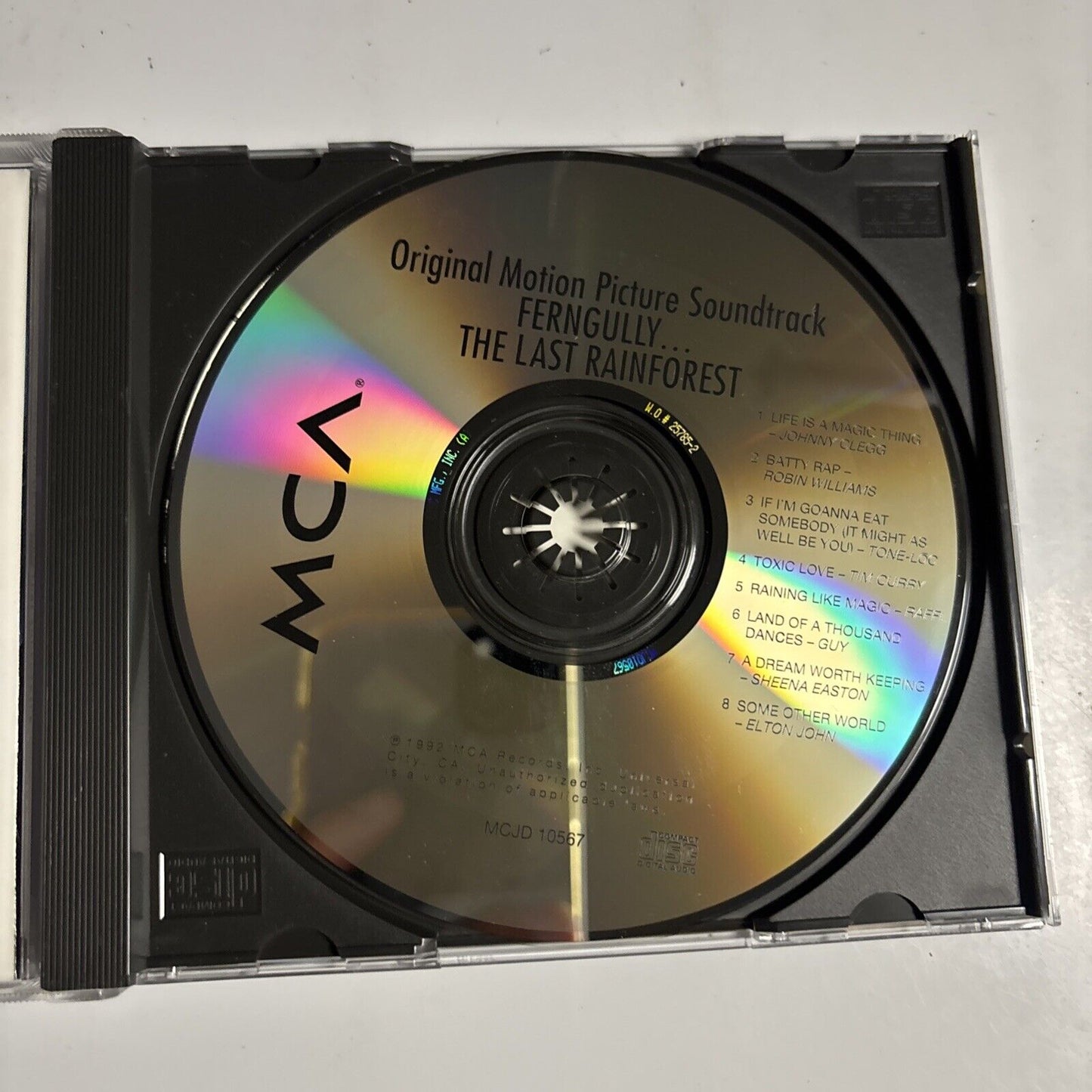 Ferngully The Last Rainforest (Original Motion Picture Soundtrack) (CD, 1992)
