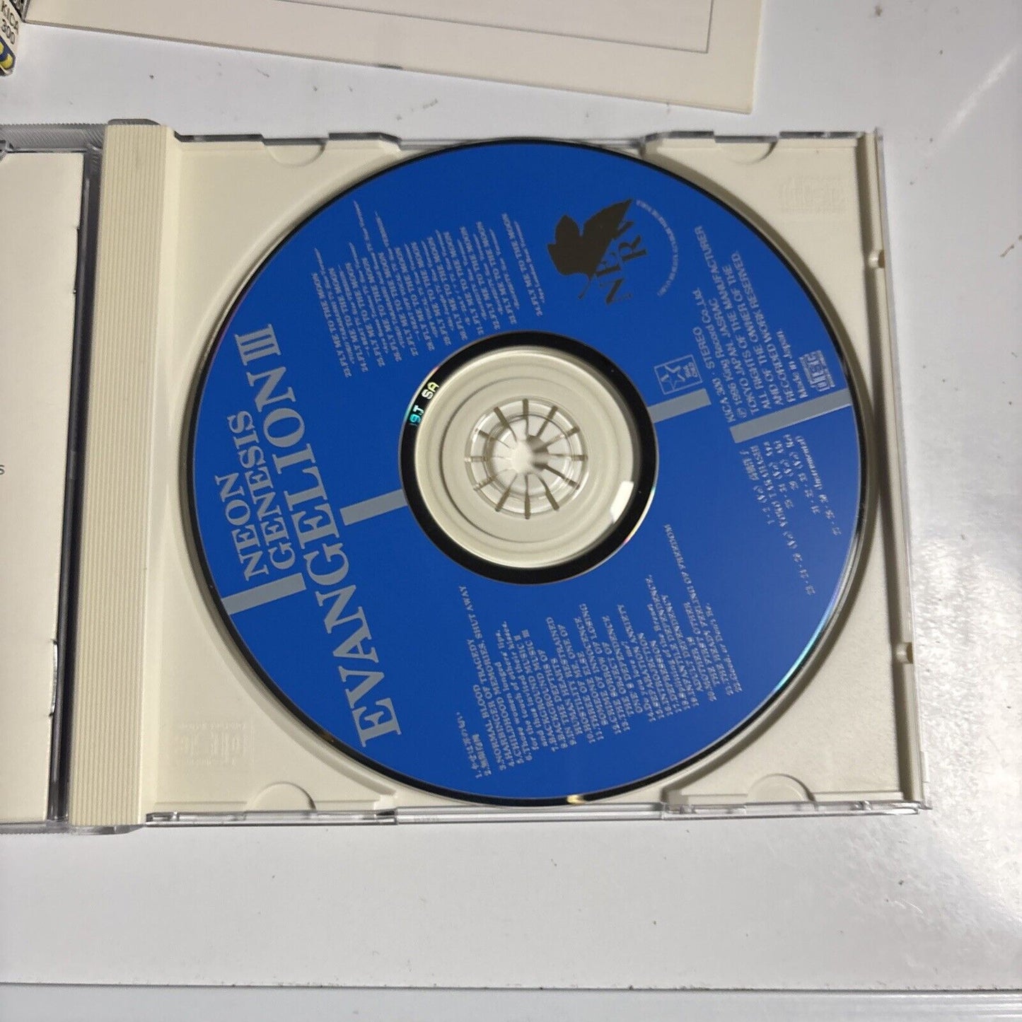 Shiroh Sagisu – Neon Genesis Evangelion III (CD, 1996) Japan kica-300 Slipcase