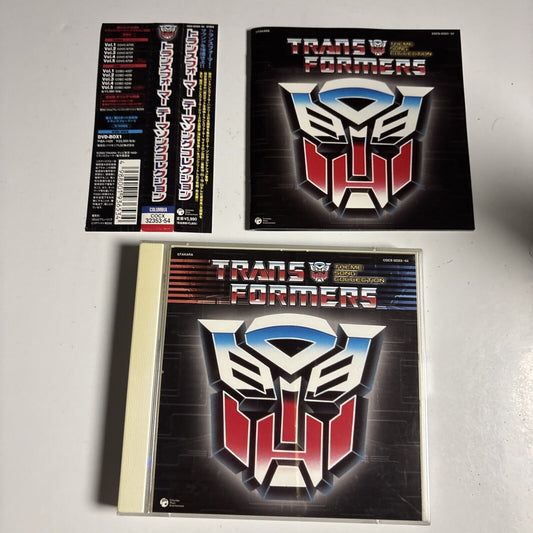 Transformers Theme Song Collection (CD, 2003, 2-Disc) Japan cocx-32353-54 obi