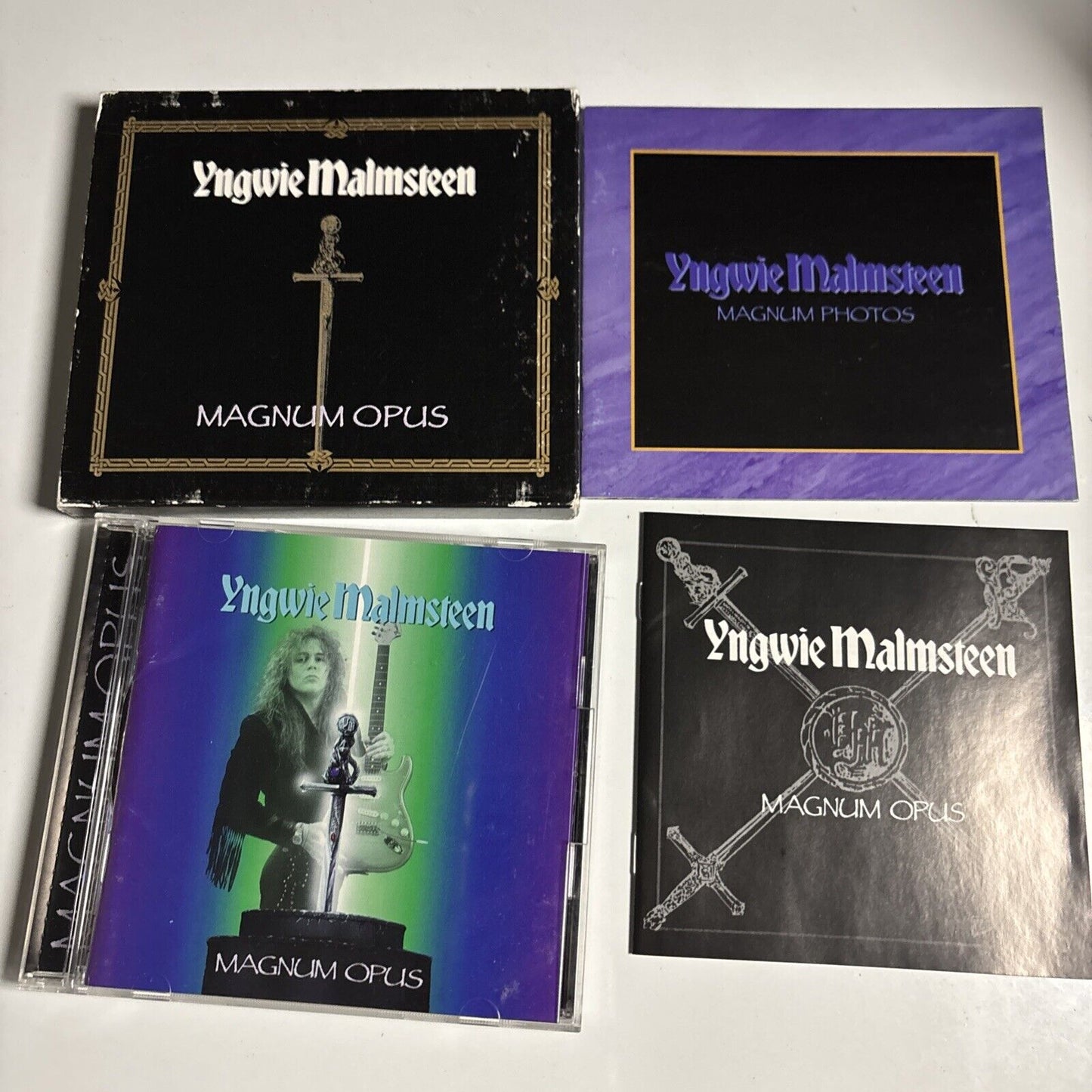 Yngwie Malmsteen – Magnum Opus (CD, 1995) Japan pccy-00772 Slipcase