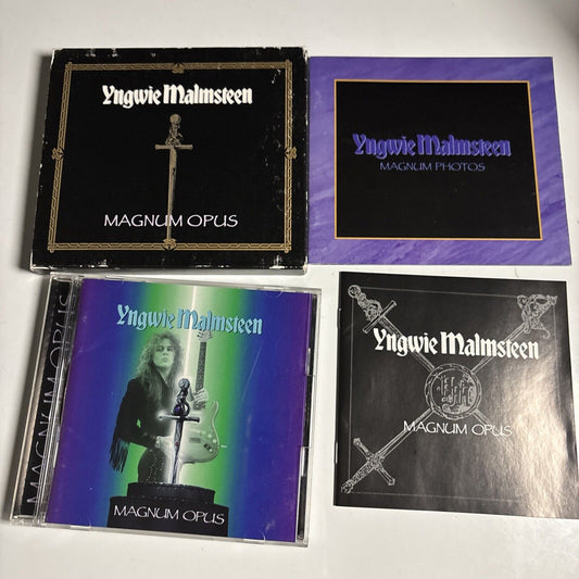 Yngwie Malmsteen – Magnum Opus (CD, 1995) Japan pccy-00772 Slipcase