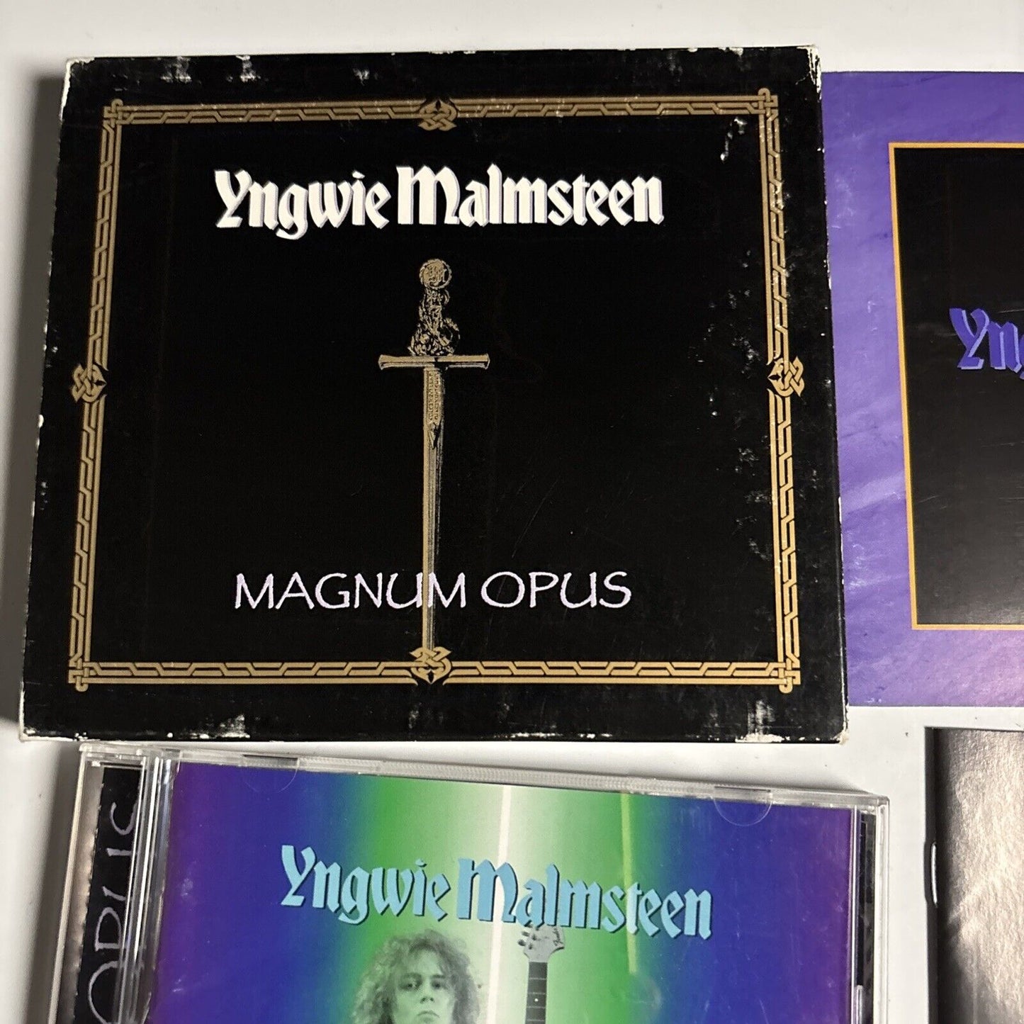 Yngwie Malmsteen – Magnum Opus (CD, 1995) Japan pccy-00772 Slipcase