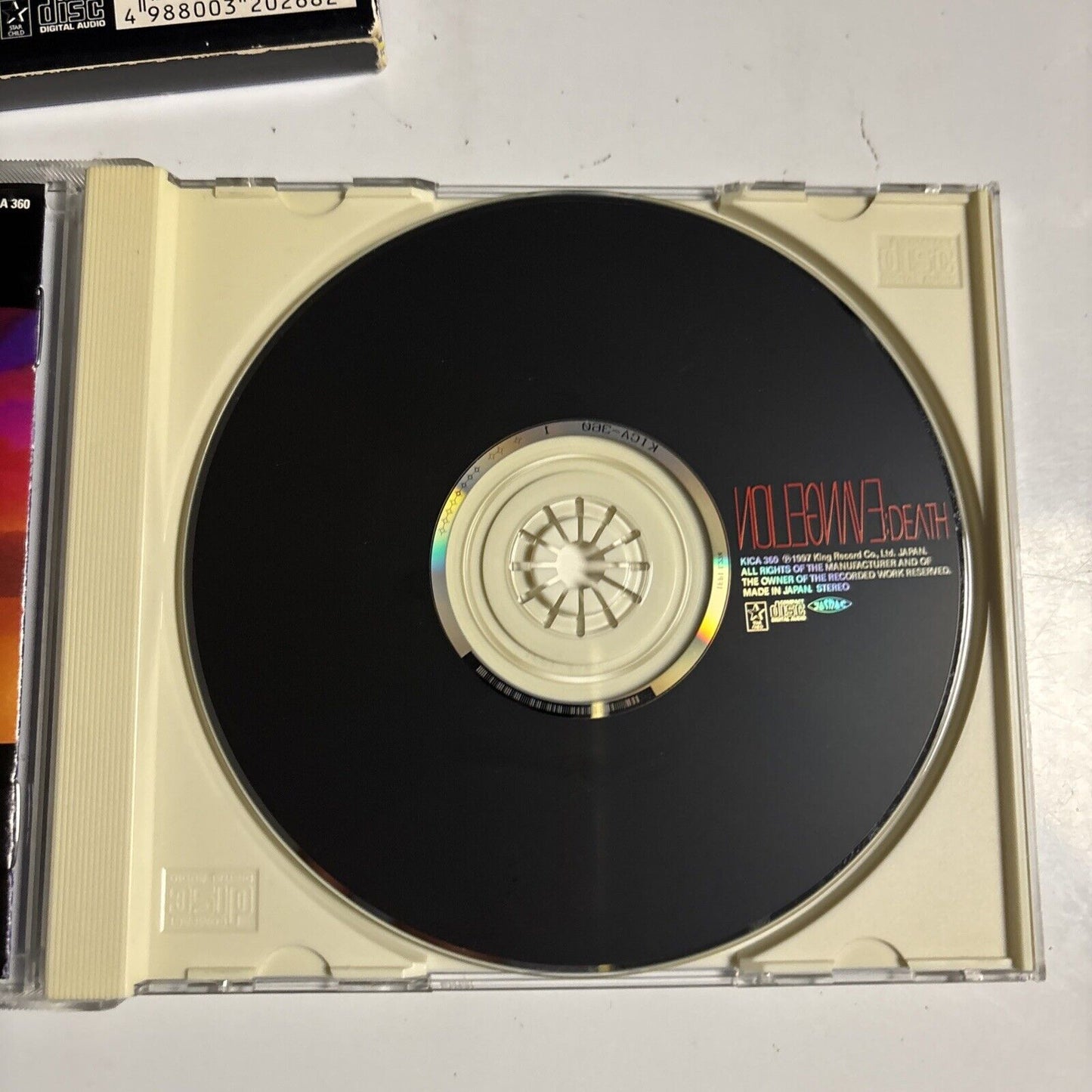 Shiroh Sagisu  – Evangelion: Death (CD 1997) kica-360 Slipcase Japan Bonus Track