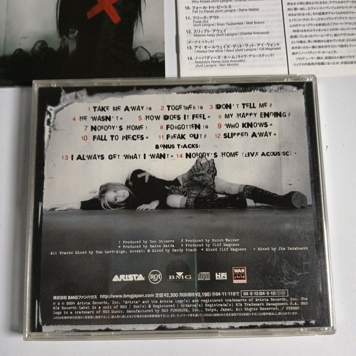 Avril Lavigne – Under My Skin (CD, 2004) bvca-24020 Japan Bonus  Track