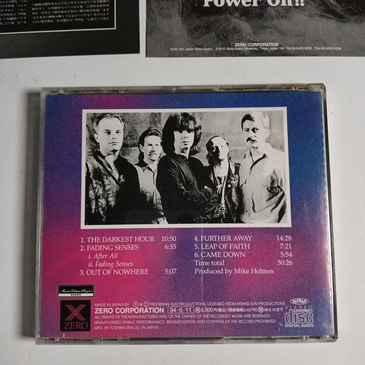 IQ – Ever (CD, 1994) xrcn-1123 Japan
