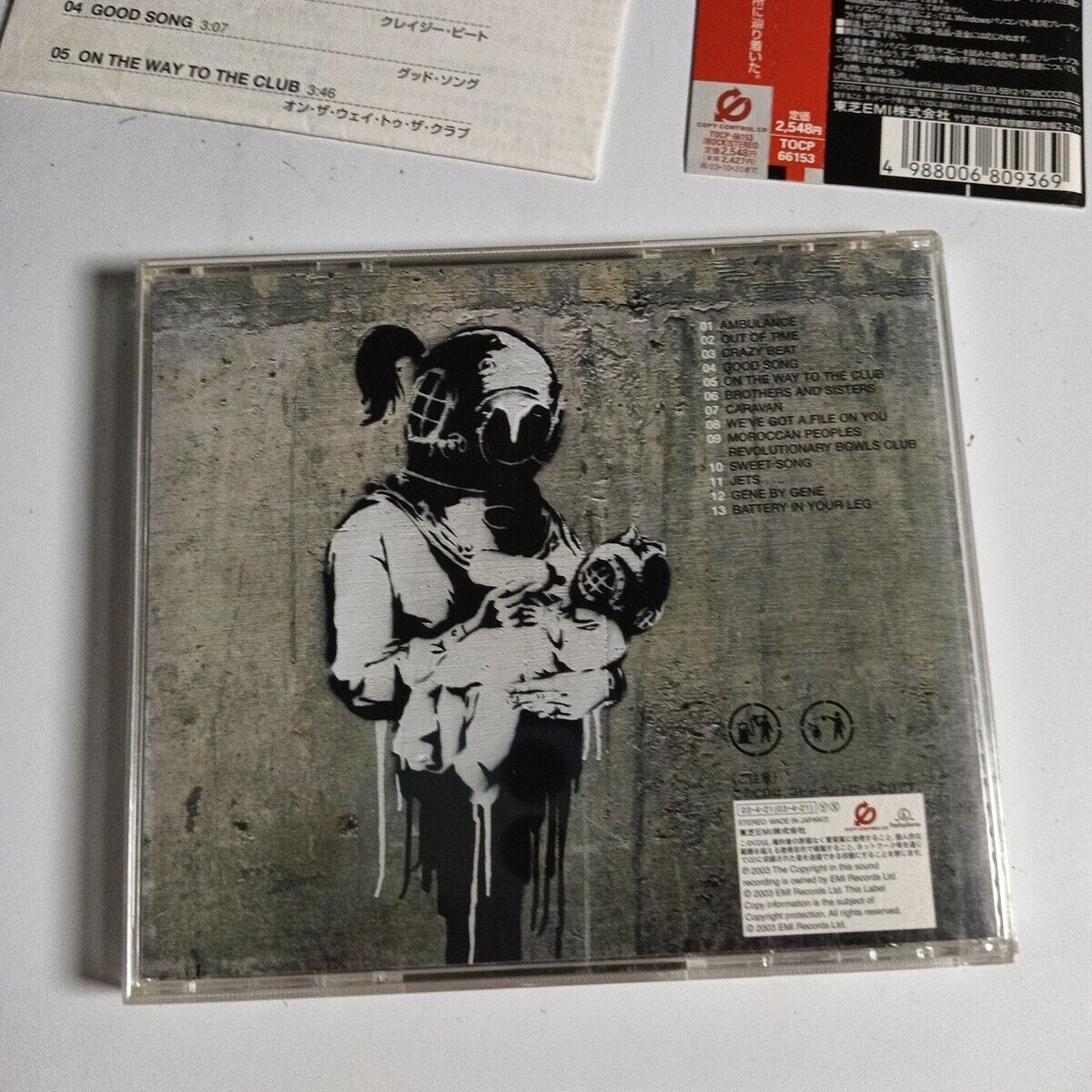 Blur – Think Tank (CD, 2003) tocp-66153 Japan  Obi