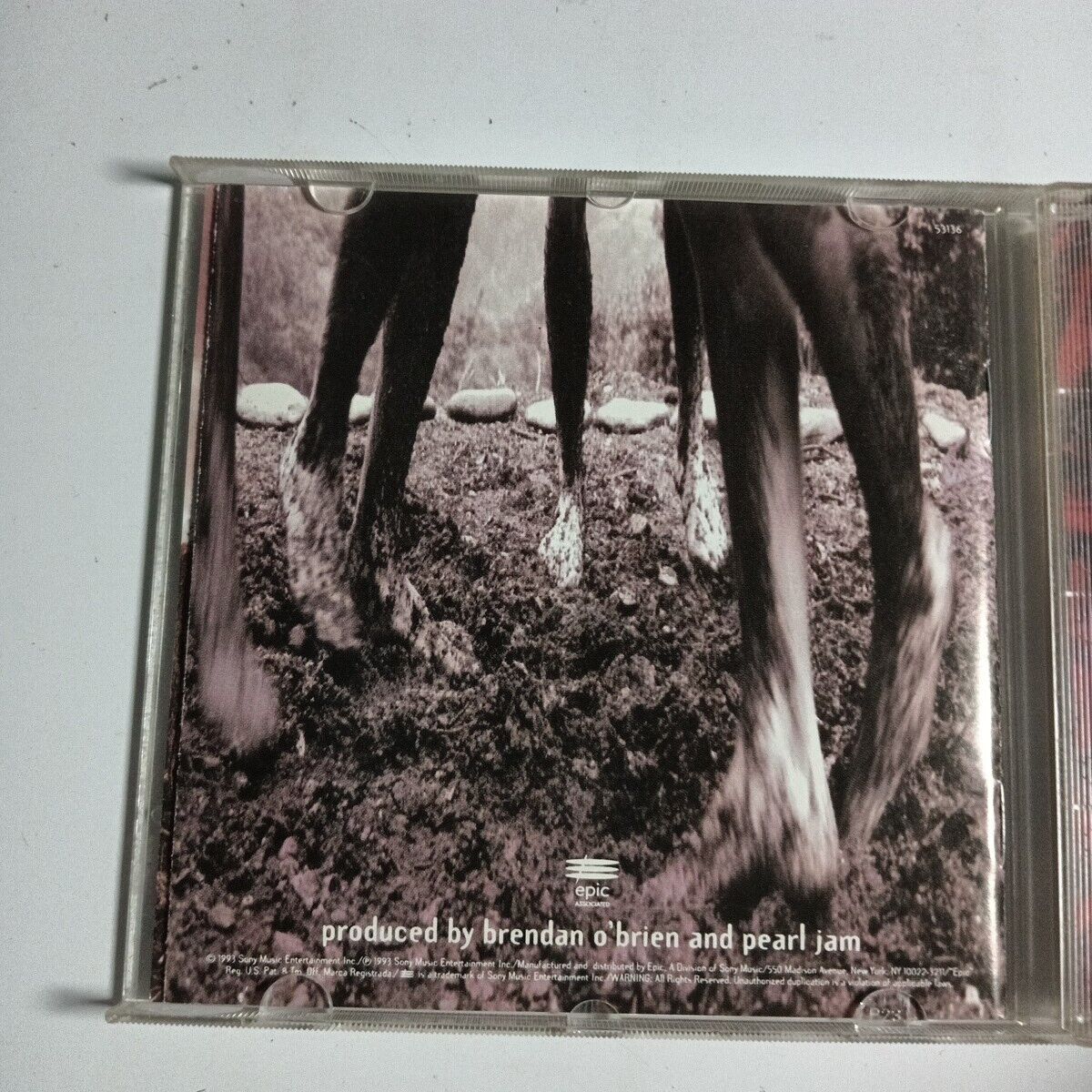 Pearl Jam – Vs. (1993, Orange Disc, CD) ZK 53136