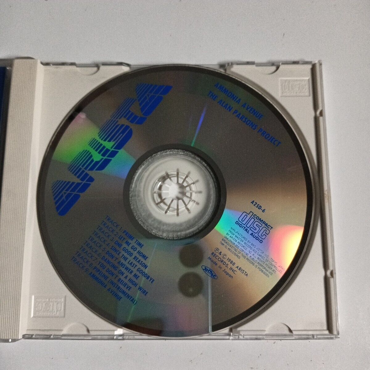 The Alan Parsons Project – Ammonia Avenue (CD, 1988) a25d-6 Japan