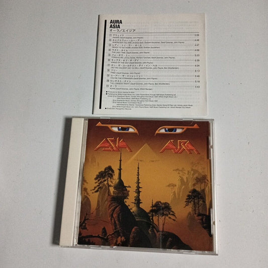 Asia – Aura (CD, 2001) vicp-61250 Japan
