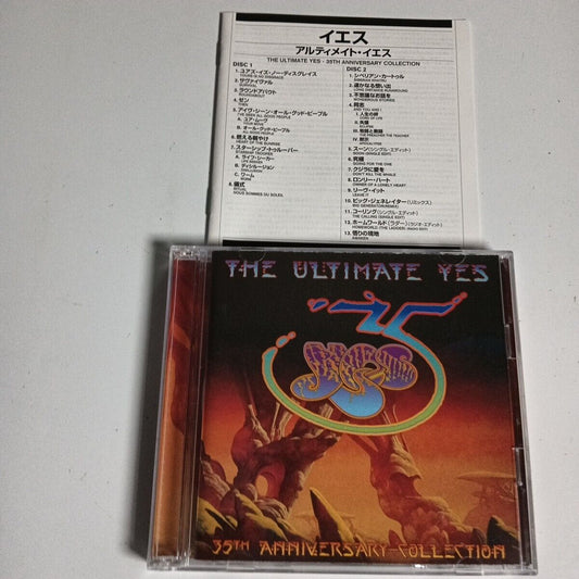 Yes – The Ultimate Yes: 35th Anniversary Collection (CD 2011) wpcr-14342/3 Japan