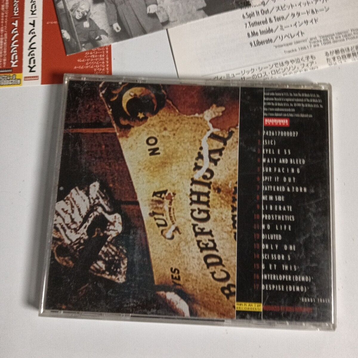 Slipknot - Slipnot (CD, 1999) rrcy-11118 Obi, Japan Bonus Track