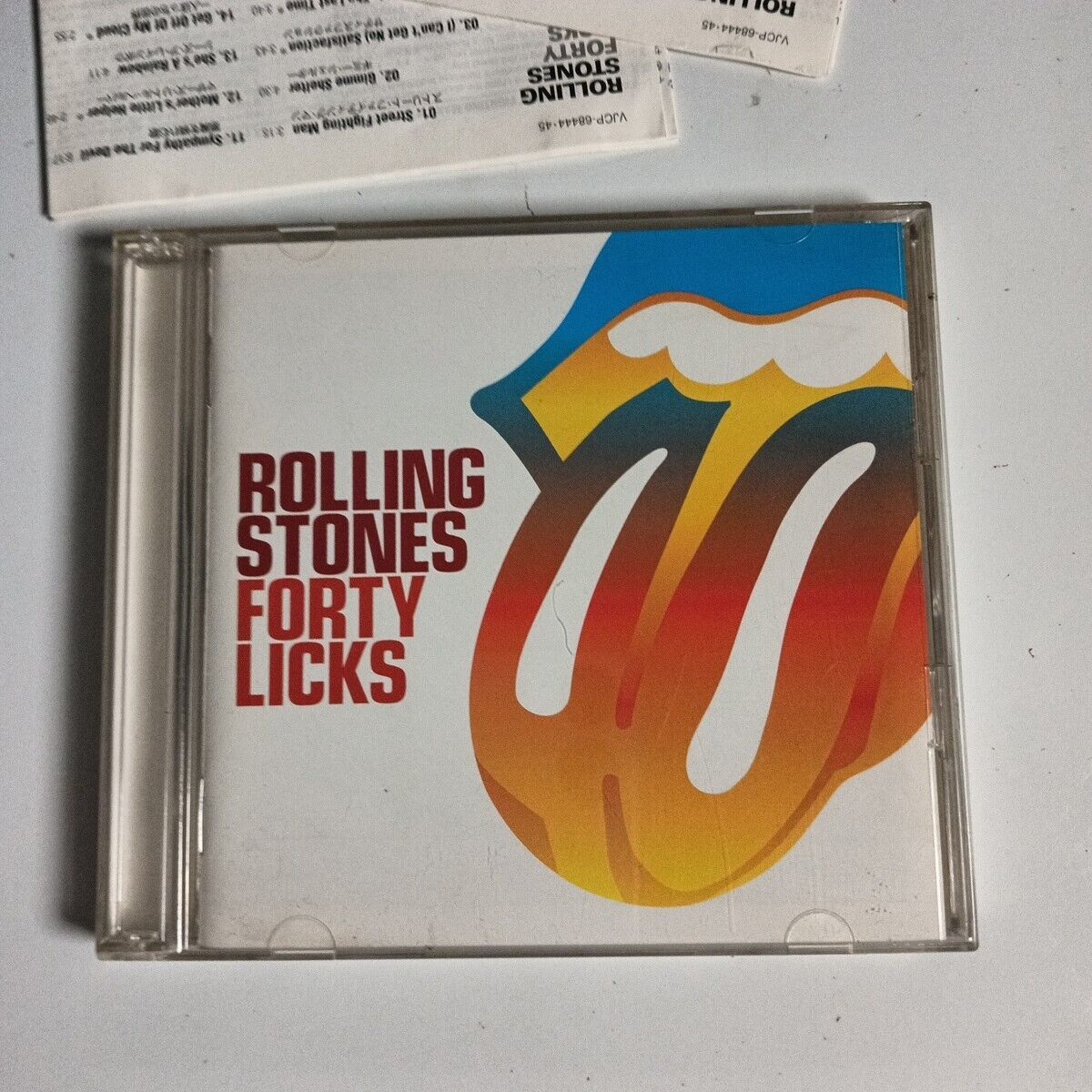 The Rolling Stones – Forty Licks (CD, 2002) vjcp-68444-45 Japan