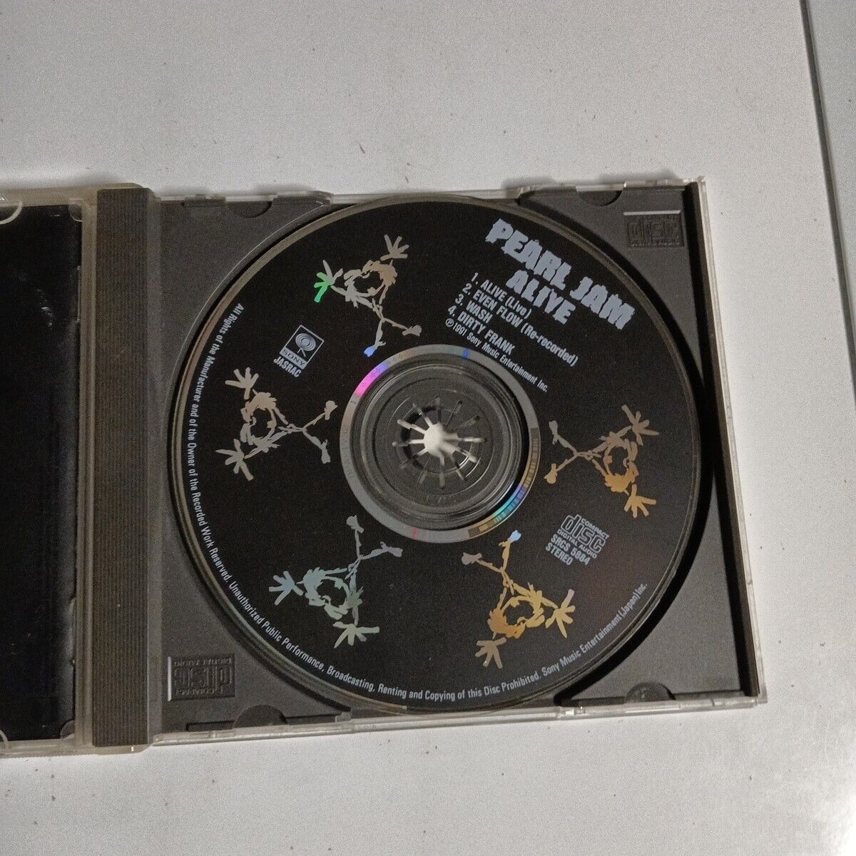 Pearl Jam – Alive (CD, 1991) srcs-5884 Japan