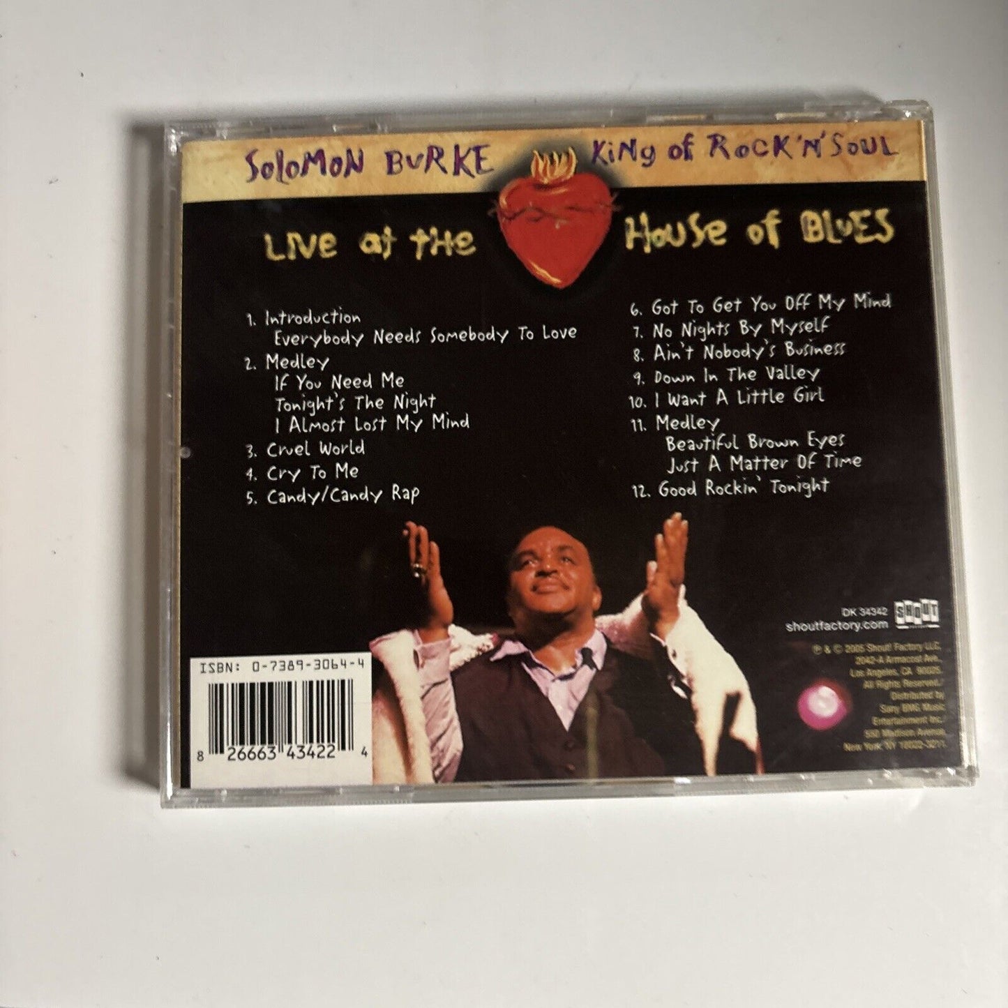 Solomon Burke & The Souls Alive Orchestra – Live At The House Of Blues (CD 2005)