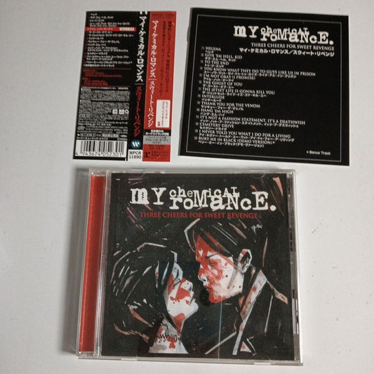 My Chemical Romance – Three Cheers For Sweet Revenge (CD, 2004) wpcr-11890 obi