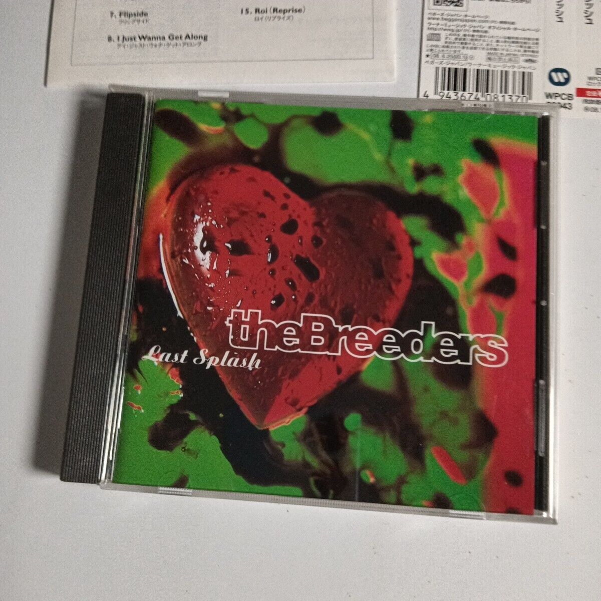 The Breeders – Last Splash (CD, 2008) wpcb-20043 Japan obi