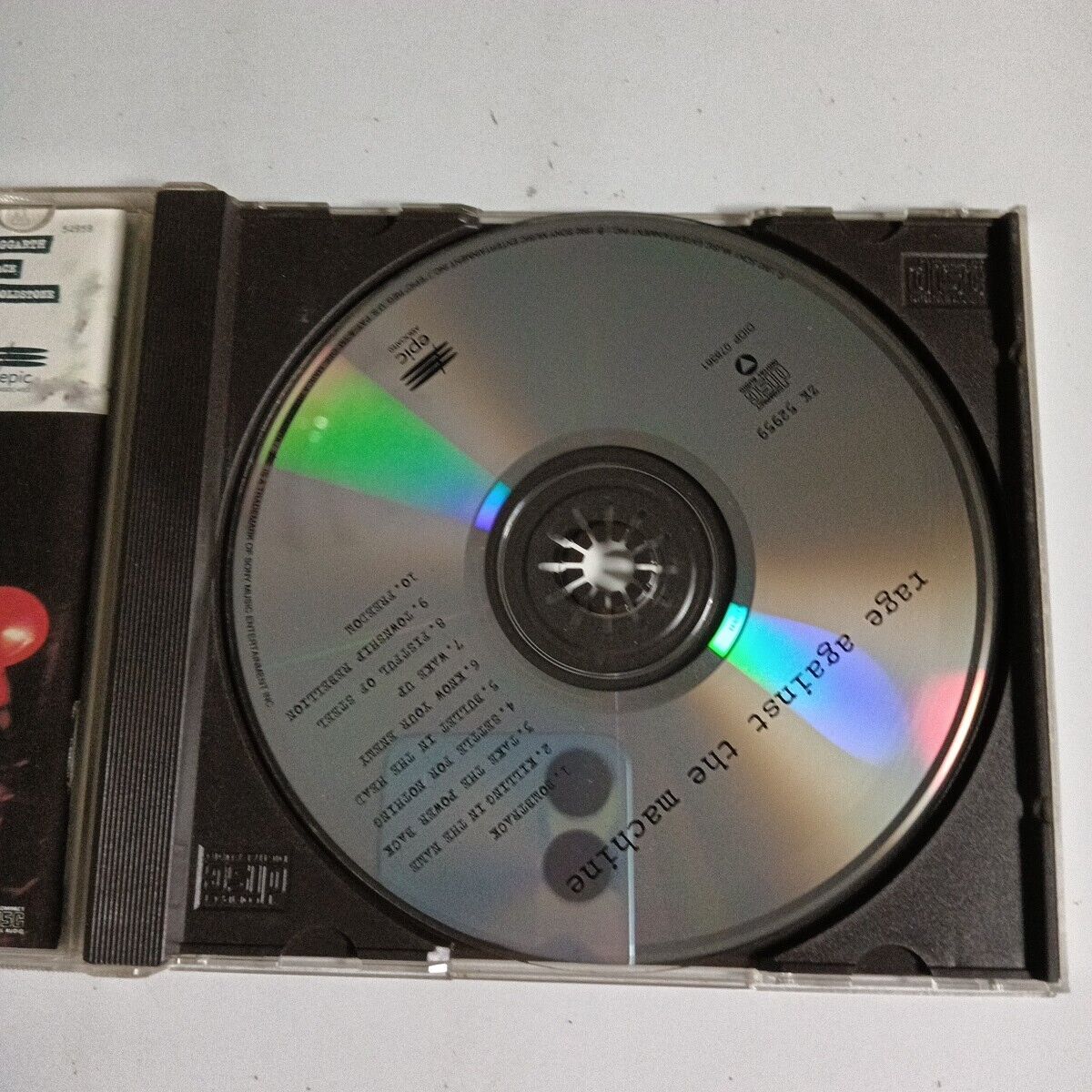 Rage Against The Machine – Rage Against The Machine (CD,  1992) ZK 52959