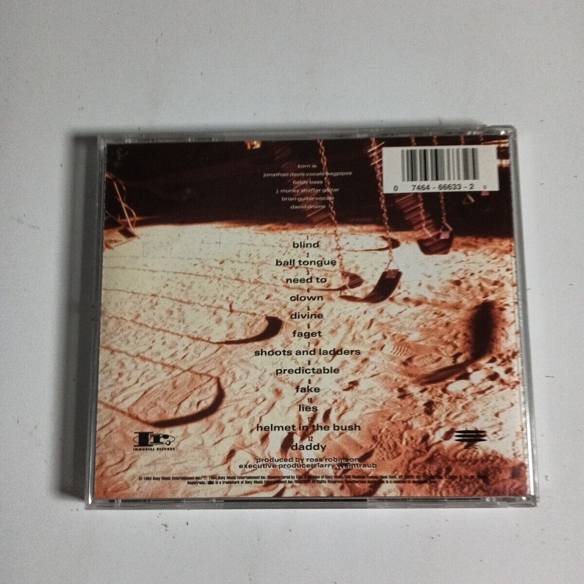 Korn – Korn (CD, 1994) EK 66633