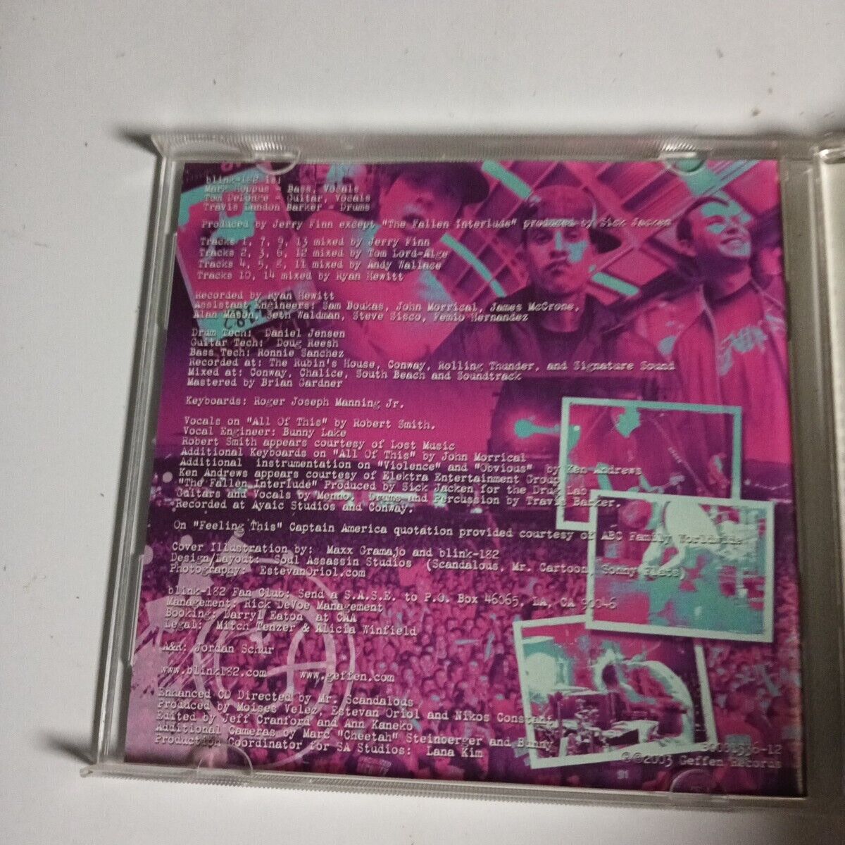 Blink-182 – Blink-182 (CD, 2003) B0001336-12