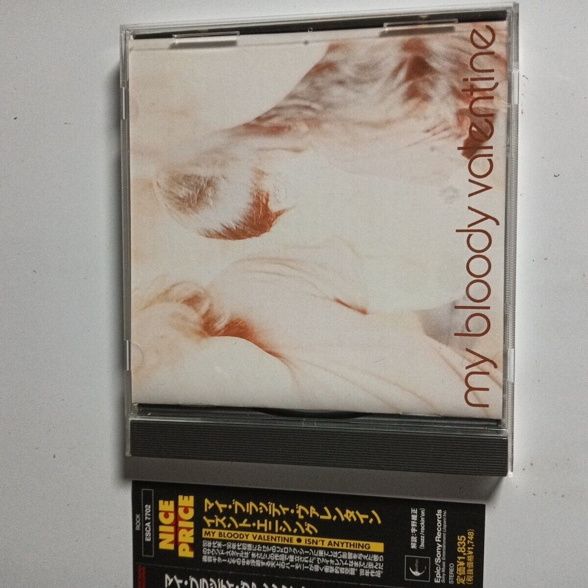 My Bloody Valentine – Isn't Anything (CD, 1998) esca-7702 Japan obi