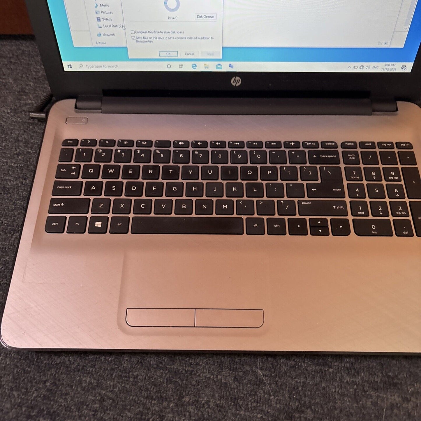 HP Laptop 15.6" Ac607tu i5-4210U 8gb RAM 1TB DVD Drive *Flat Battery*