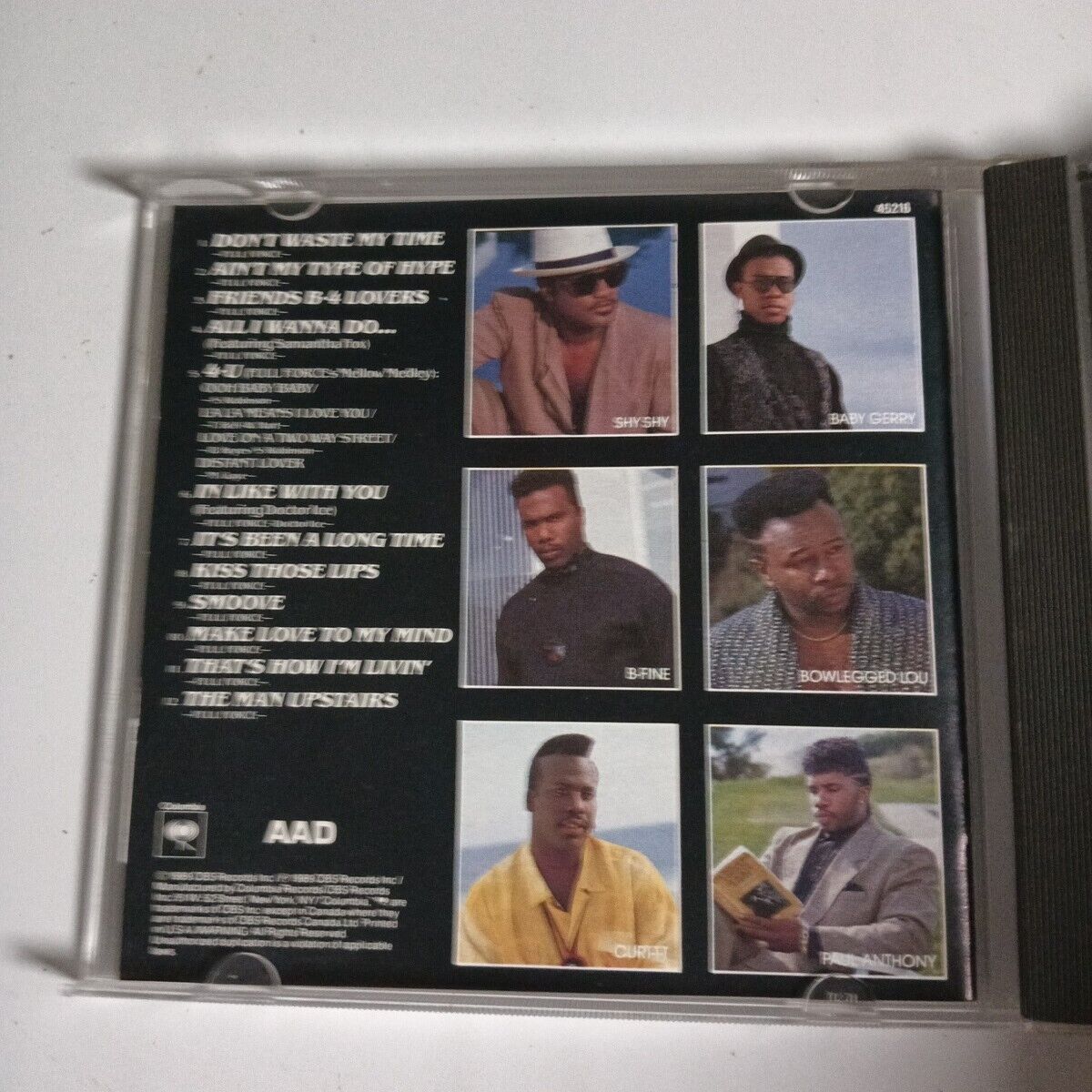 Full Force – Smoove (CD, 1989) CK-45216
