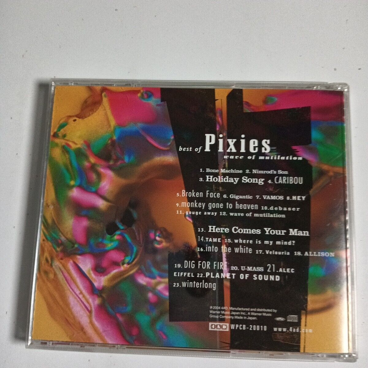 The Pixies - Best Of Pixies (Wave Of Mutilation) (CD, 2008) wpcb-20010 Japan
