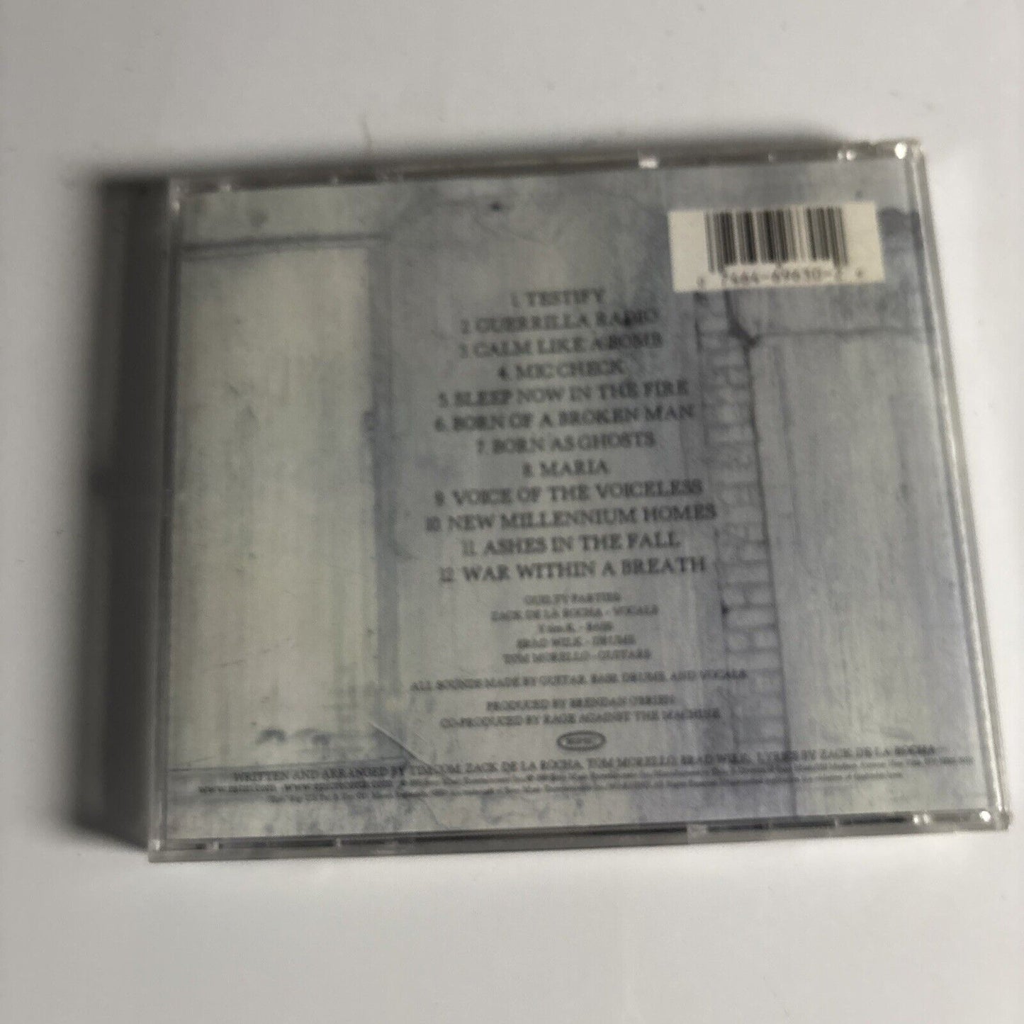 Rage Against The Machine – The Battle Of Los Angeles (CD, 1999) EK 69630