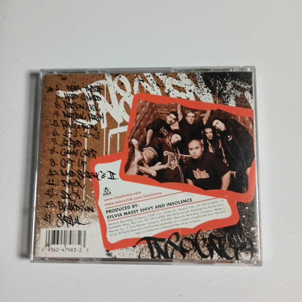 Insolence – Revolution (CD, 2001) 9 47983-2