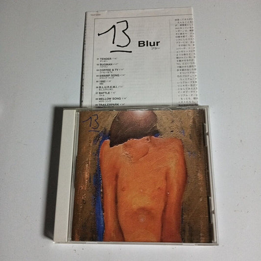 Blur – 13 (CD, 1999) tocp-65091 Japan