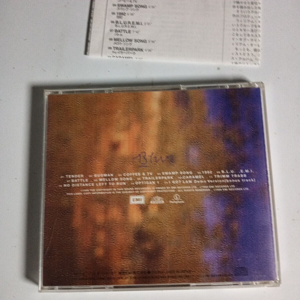Blur – 13 (CD, 1999) tocp-65091 Japan