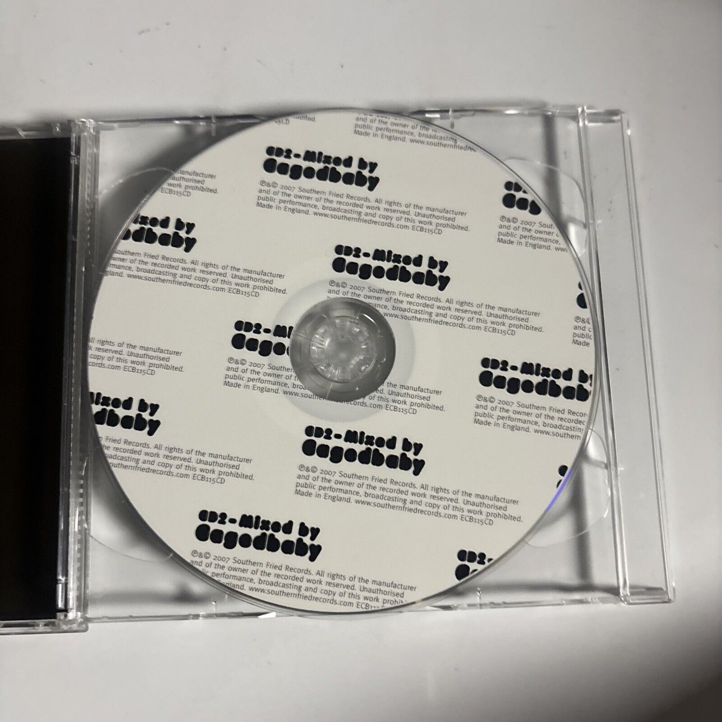 Mighty Dub Katz & Cagedbaby – Southern Fried & Tested (CD, 2007) ecb115cd