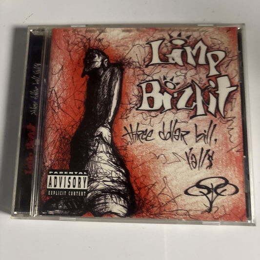 Limp Bizkit – Three Dollar Bill, Yall$ (CD, 1997) IND 90124
