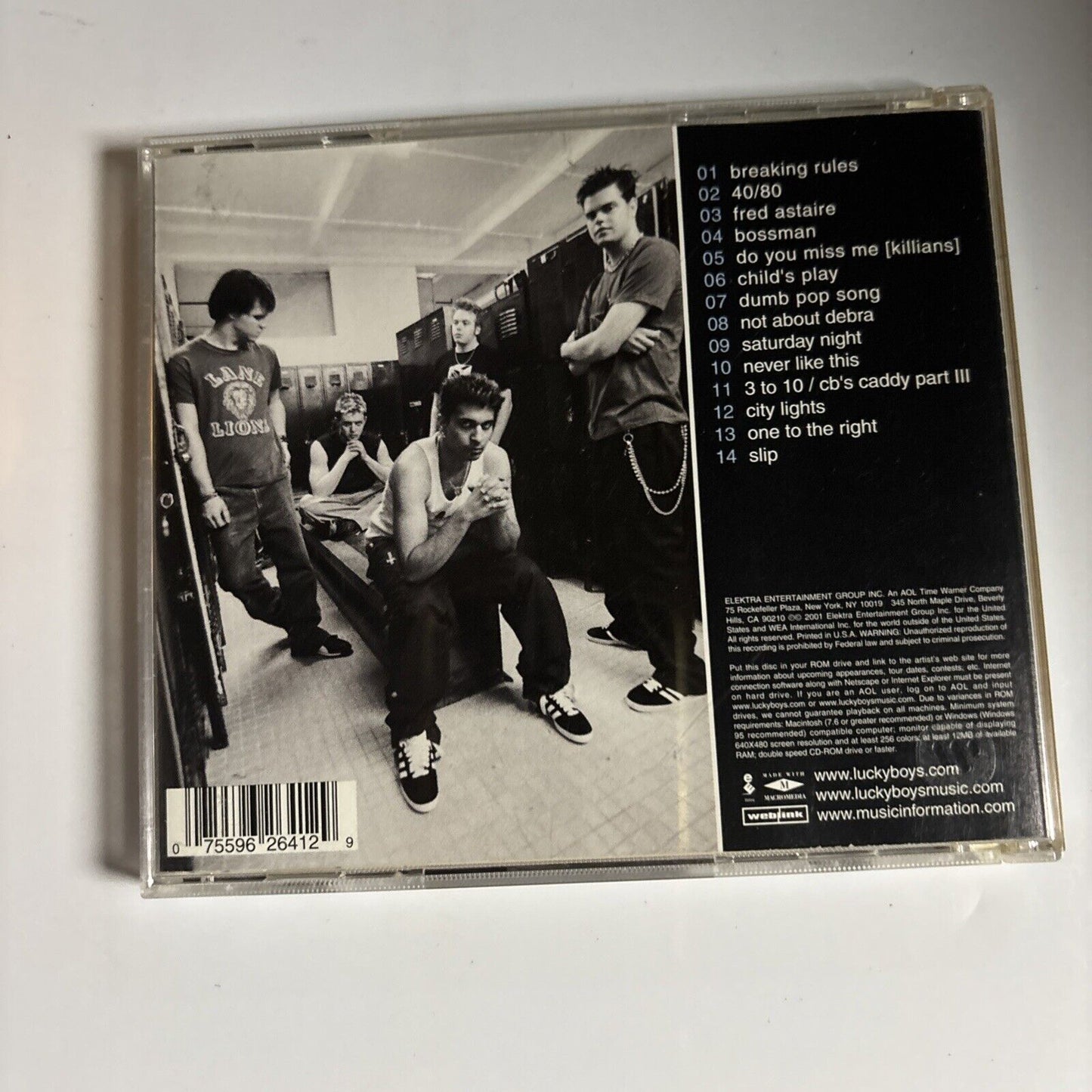 Lucky Boys Confusion – Throwing The Game (CD, 2001) 62641-2