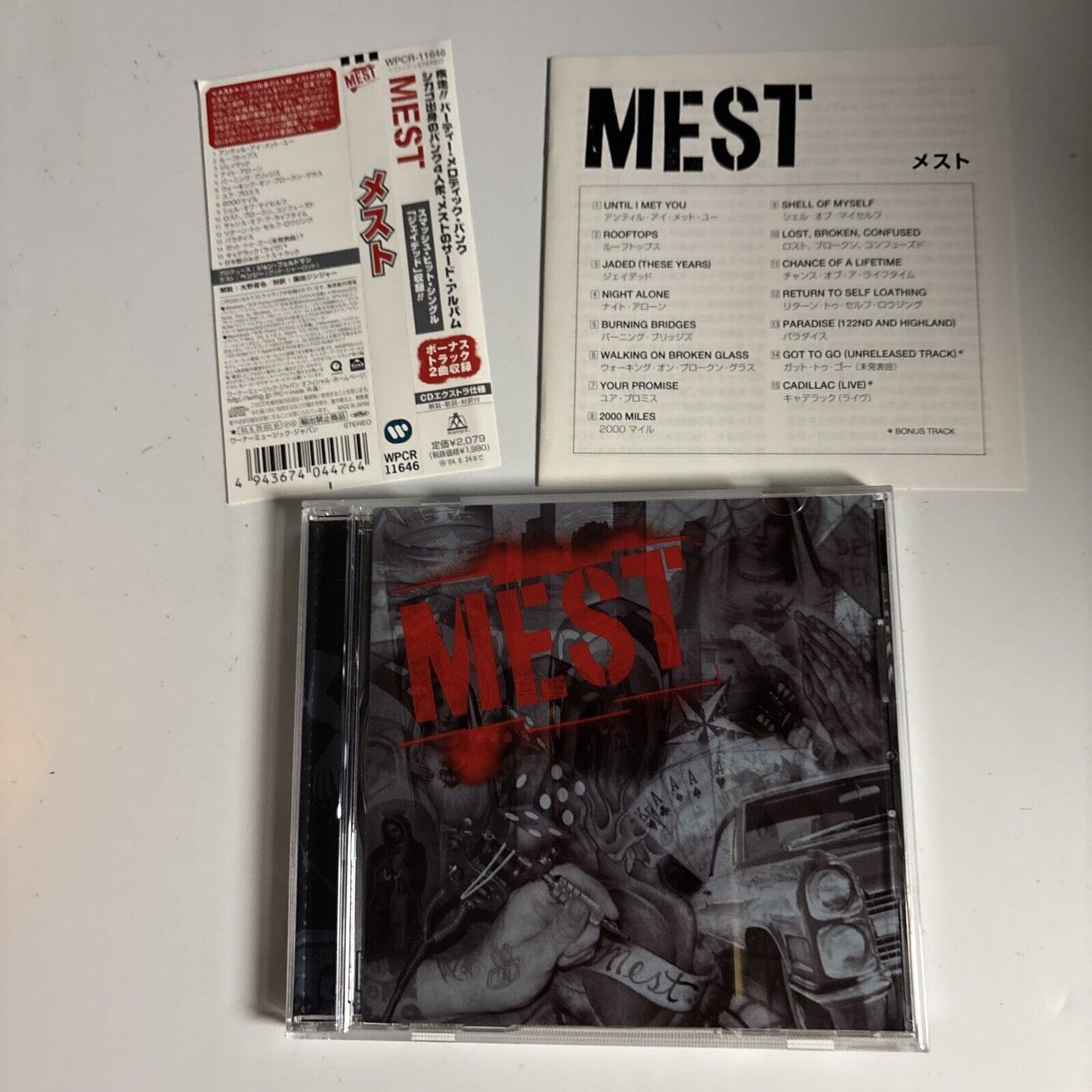 Mest – Mest (CD, 2003) wpcr-11646 Japan obi